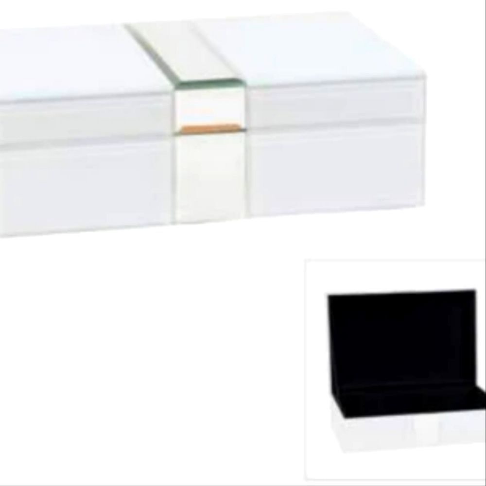 Heaton & Parke Glitter Mirrored Decorative Storage Box